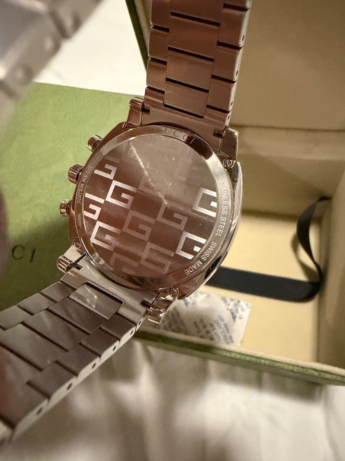 Gucci Grip Men’s Watch – 40 mm New In Box