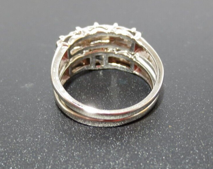14K WG ROUND DIAMOND BRIDAL SET .25 tcw SZ 5 (A18305-1, 4.90 grams)