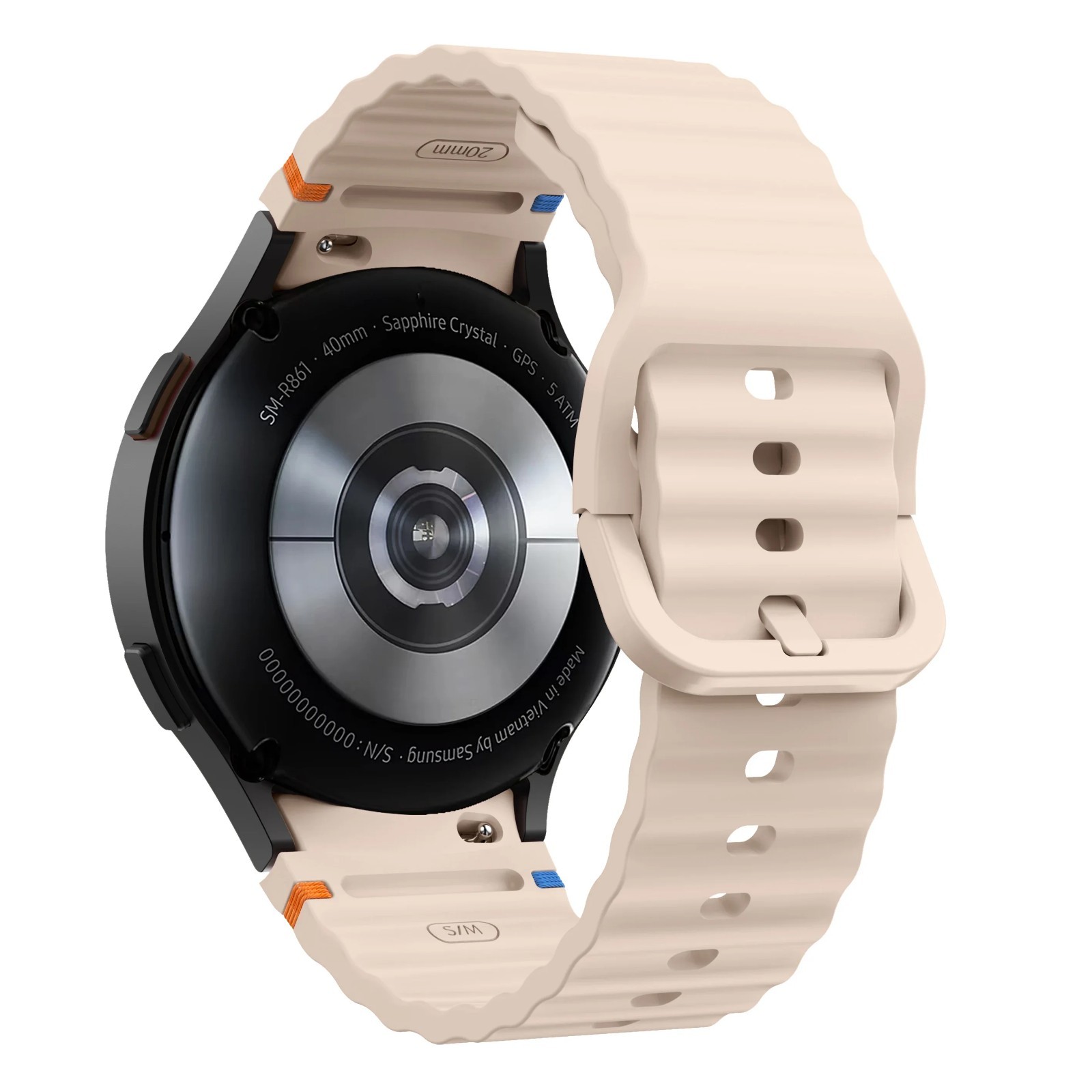 Strap For Samsung Galaxy Watch 7/6/5/4/FE 40/44/47mm Silicone Sport Watch Band