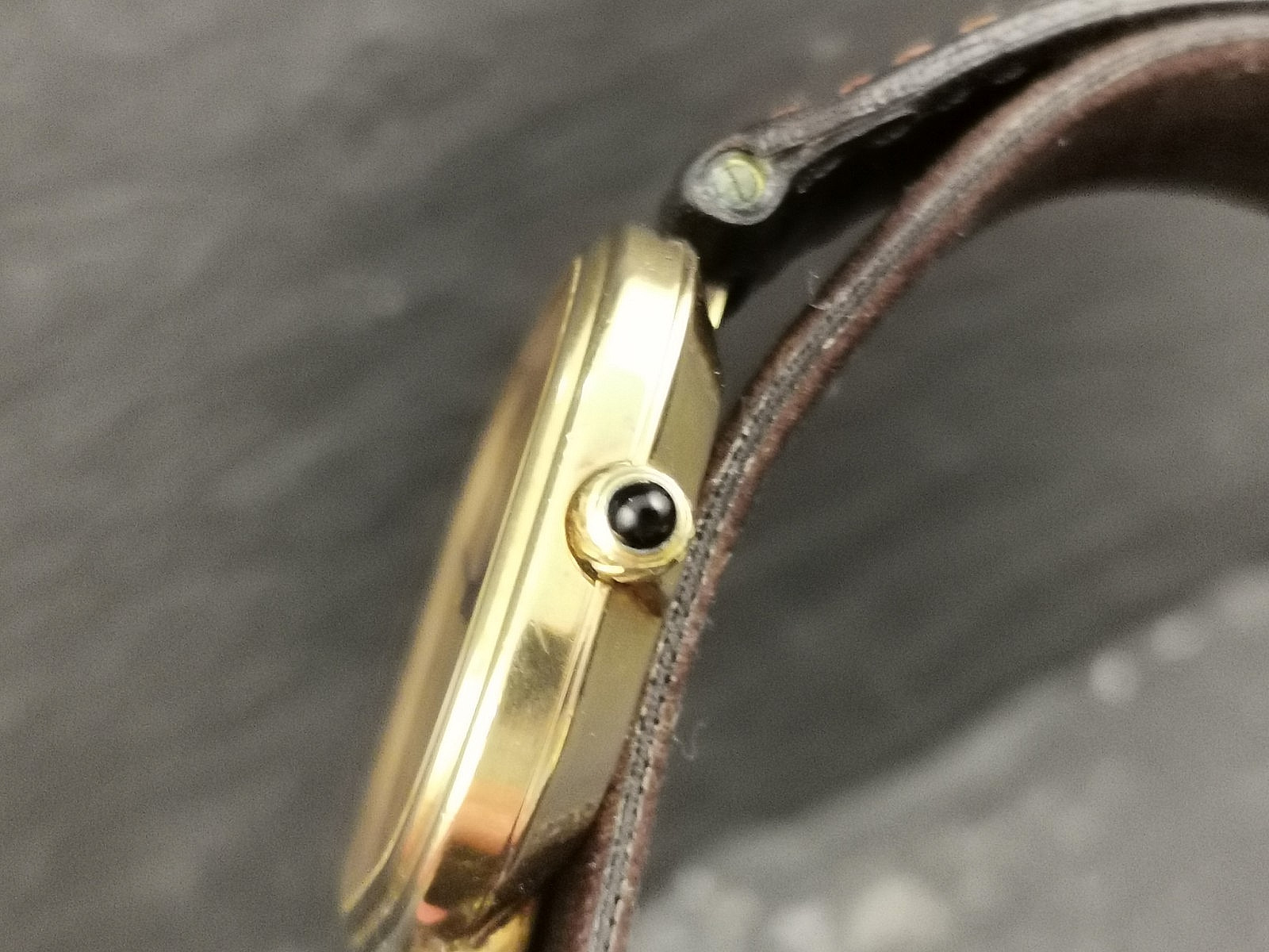 Men’s Dunhill Quartz Watch – Gold on Solid Silver. Harrords. Box and Papers 1982