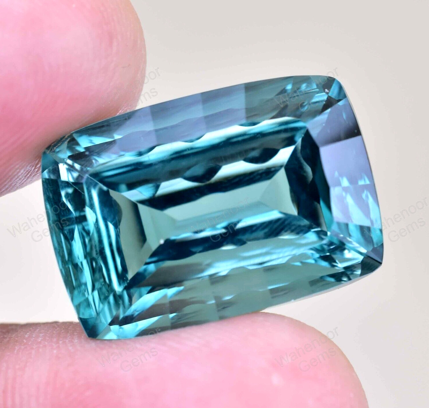 Natural 23.30 Ct Paraiba Tourmaline Greenish Neon Blue Copper Loose Gemstone