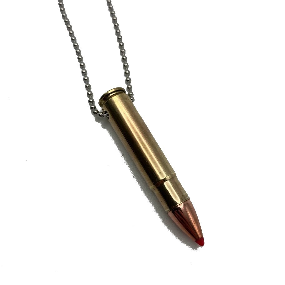 Bullet Necklace, Military, Police, Hunting and Shooting
