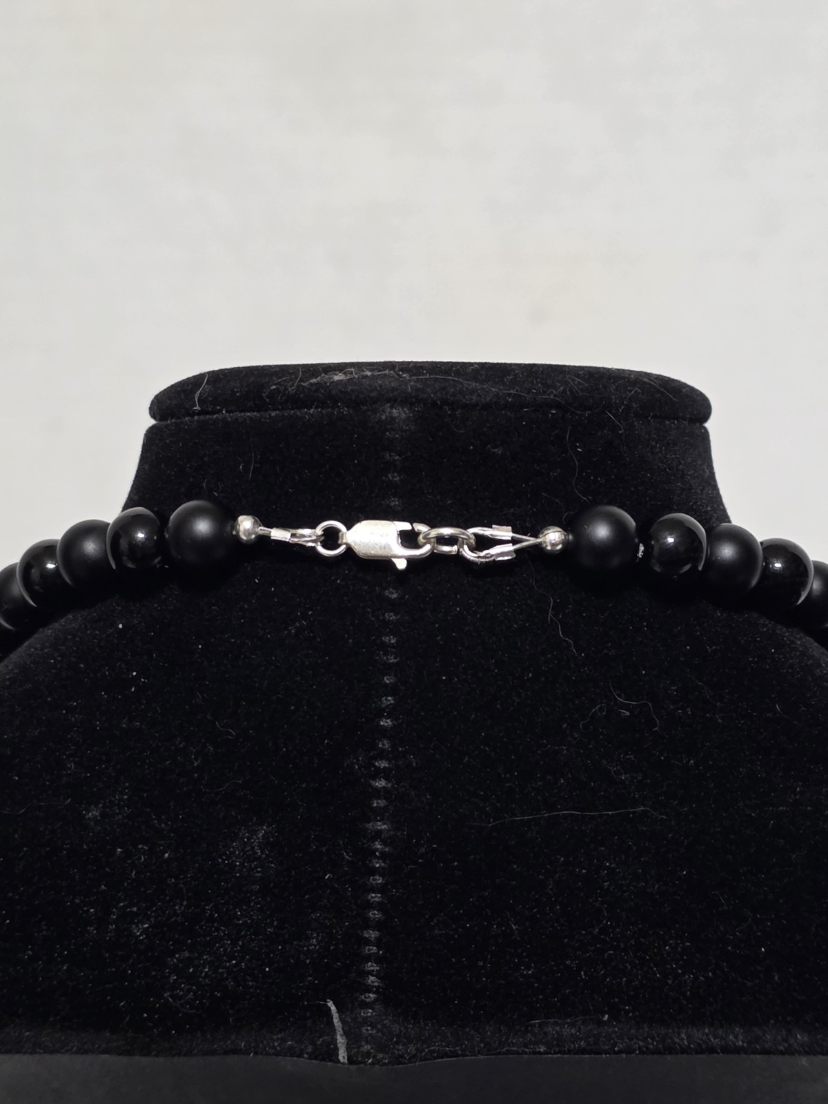 18.5in planet Earth hand painted with matte black and gloss black gemstones…