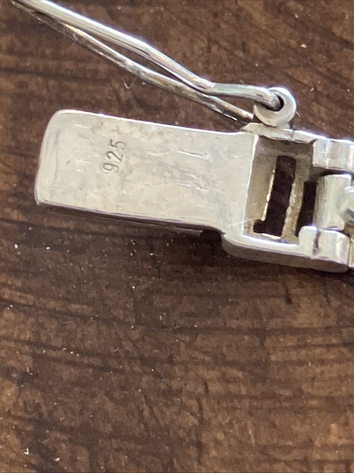 Vintage Beautiful Sterling Silver Greek Key Design Necklace And Bracelet Pair