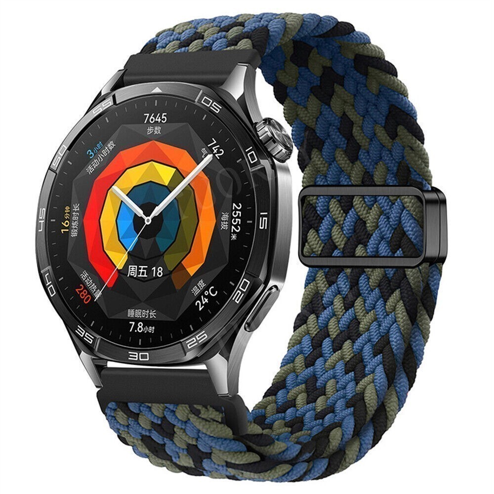 Nylon Magnetic Watch Band Wrist Strap For Amazfit GTS 4 GTS 2 GTR 3 2e GTR 47mm