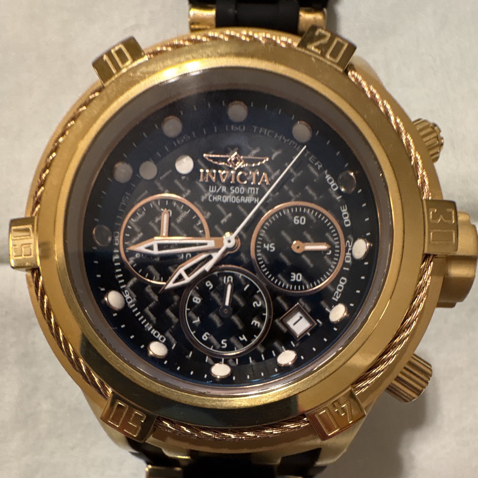 Invicta Bolt Zeus Men’s Quartz Chronograph Watch model 22446