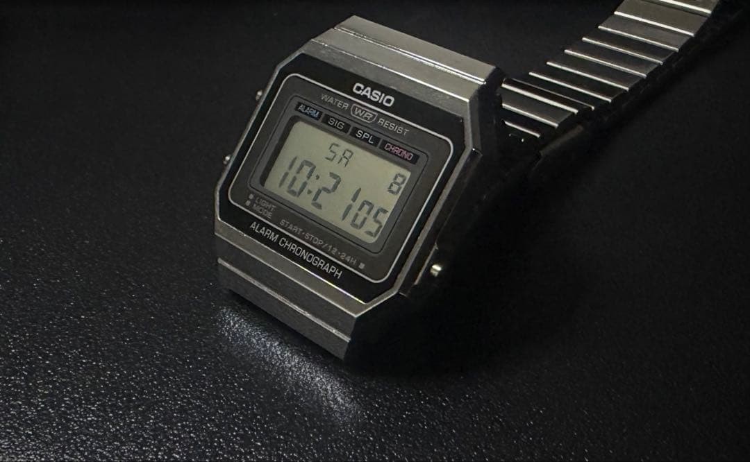 Casio Vintage A700W-1A Digital Watch ALARM Chronograph Water Resistant
