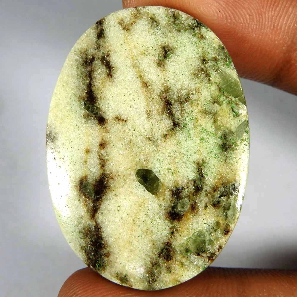 58.70CtsNatural Multi Designer Tourmaline Quartz Oval Cabochon Gemstone