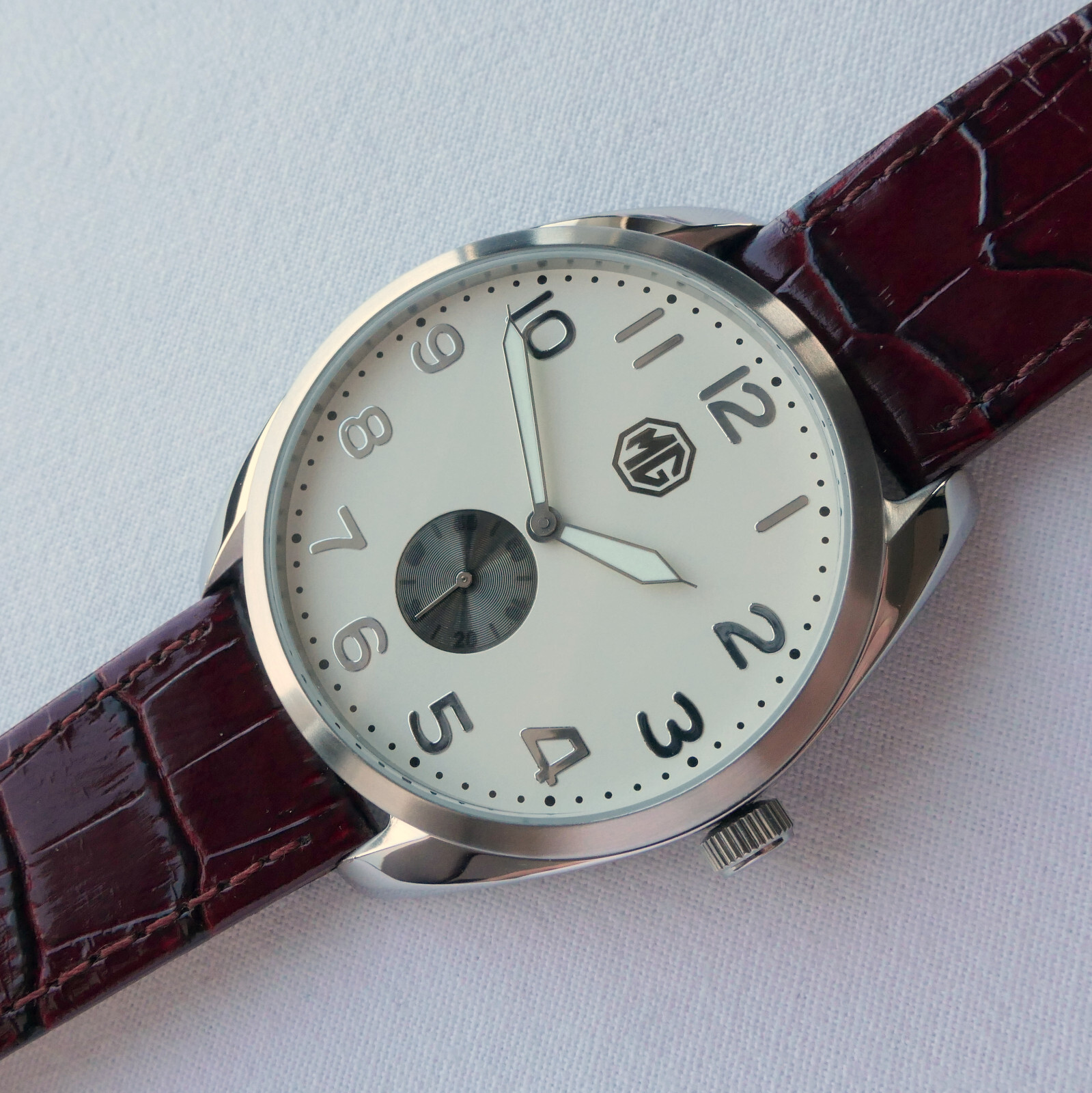 MG Morris Garages BMC MGA MGB Classic Aviator Driver Sport Car Accessory Watch
