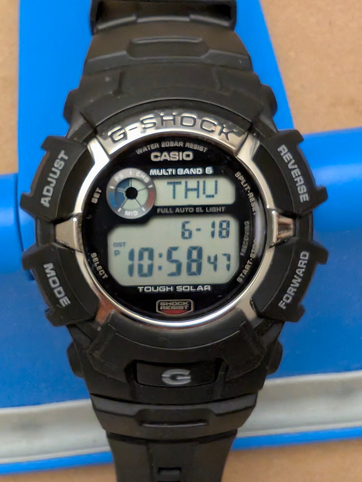 G-Shock GW-2310-1 Pre-owned Excellent condition, brand new rechargeable battery