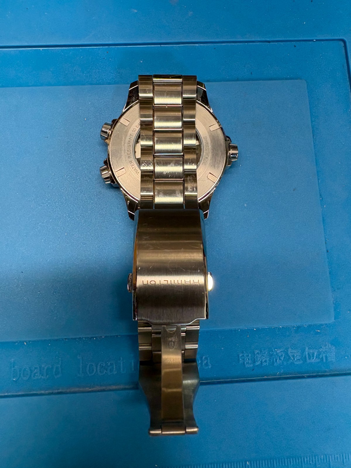 Hamilton Khaki X-Wind Automatic Day-Date Blue Dial Stainless Steel Men’s Watch