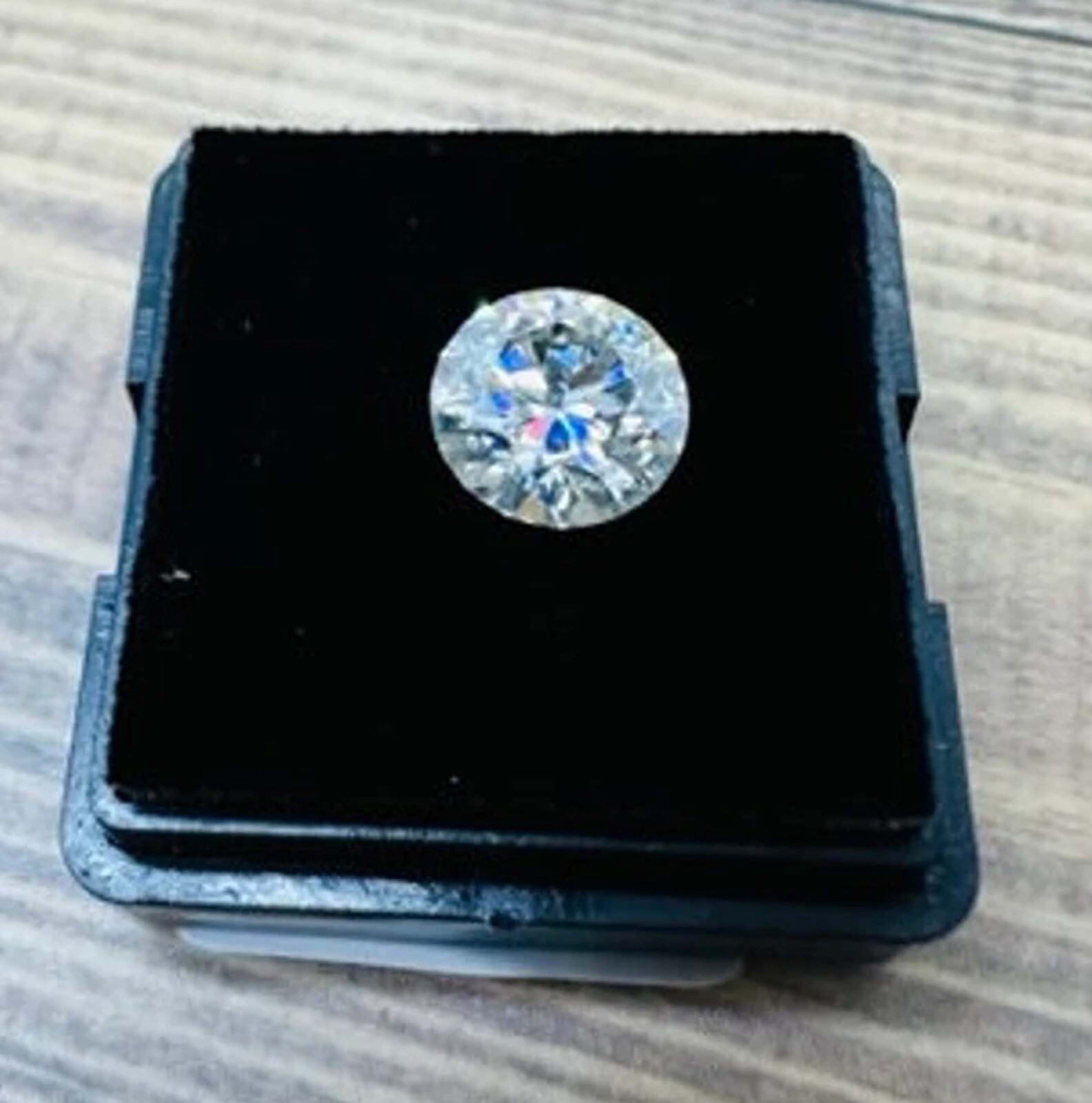 Round Cut 3.00 Ct D-Color Diamond Lab-Grown EGL Certified CVD Loose Gemstone EKM