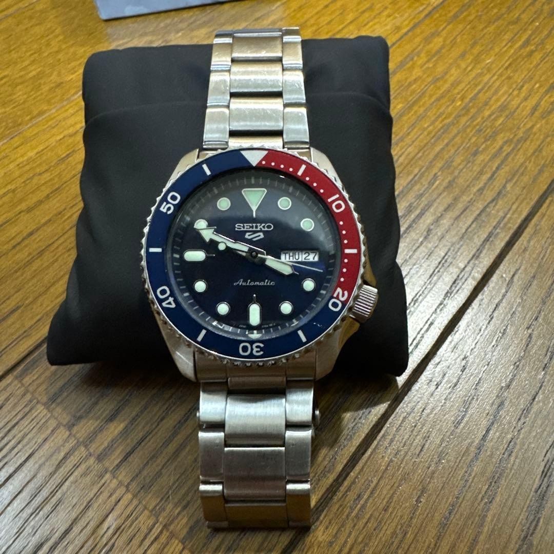 Seiko 5 Sports SBSA003 Made in Japan Pepsi