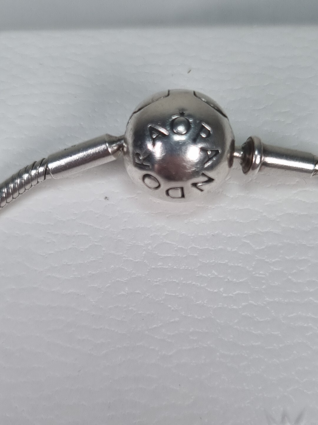 Pandora Sterling Silver Essence Bracelet, Great Condition, 20cm, Boxed