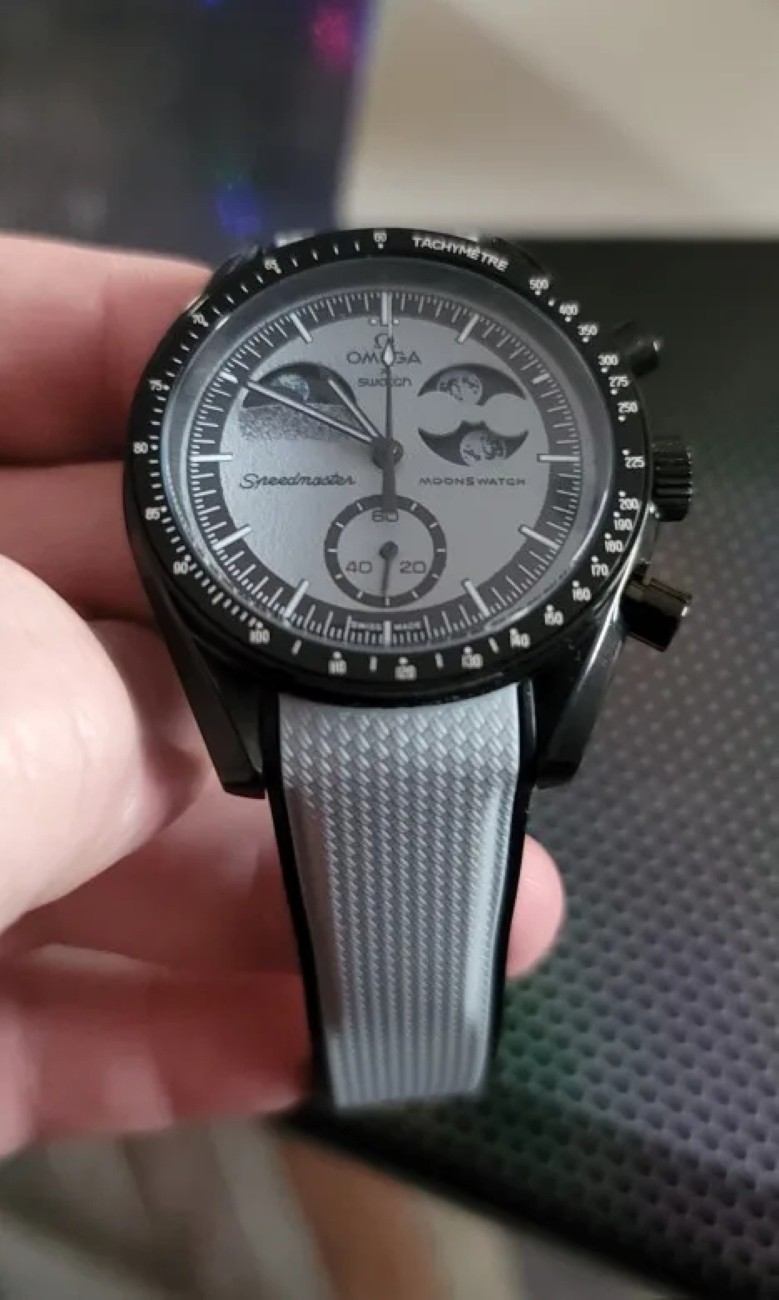 39.7mm Metal Watch Case Chronograph Bezel Sealed For VK63 VK63A Movement