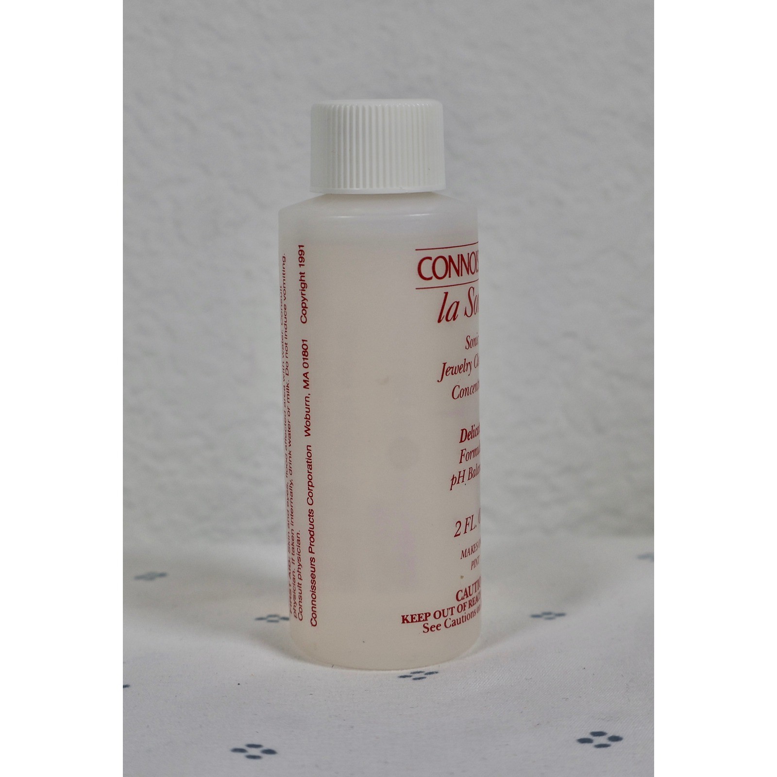 Connoisseurs la Sonic Jewelry Cleaner Concentrate Delicate Formula 2 fl oz