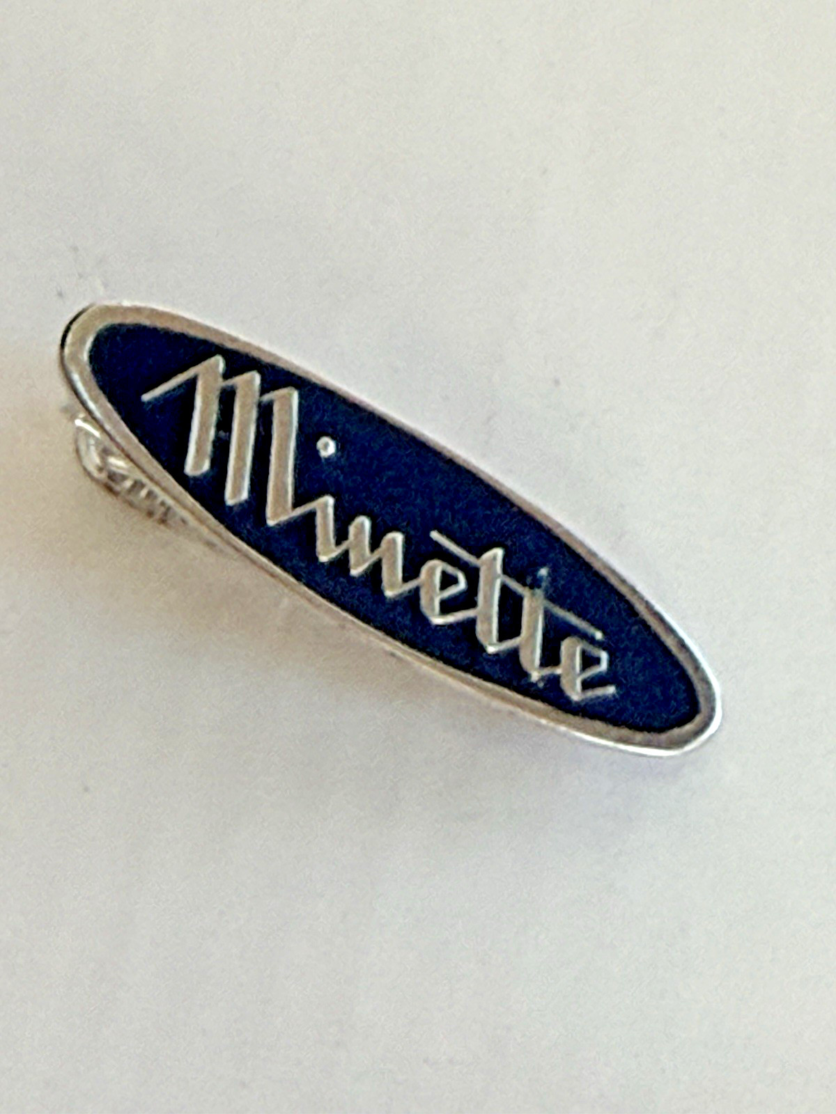 Vintage MINETTE Camera Co REAL Silver Tie Clip MCM Mod 50/60’s RARE Photographer
