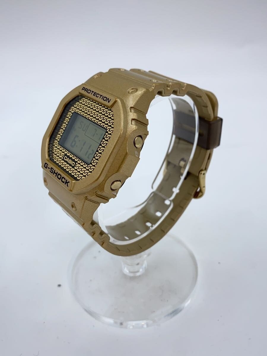 CASIO G-SHOCK DWE-5600HG-1JR Gold Resin Quartz Digital Watch