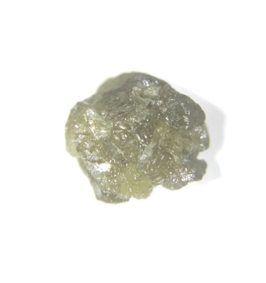 6.23CTS /1 PIECE NATURAL REAL RAW UNCUT YELLOW ROUGH DIAMOND 11.53×10.47×7.21 MM