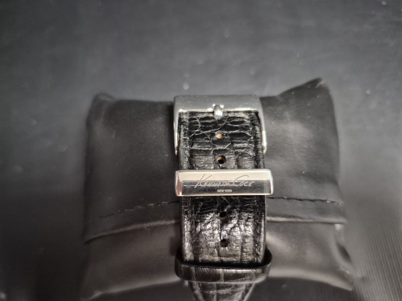 Kenneth Cole KC1982 NY Men’s Power Reserve Indicator Automatic Open Heart Watch