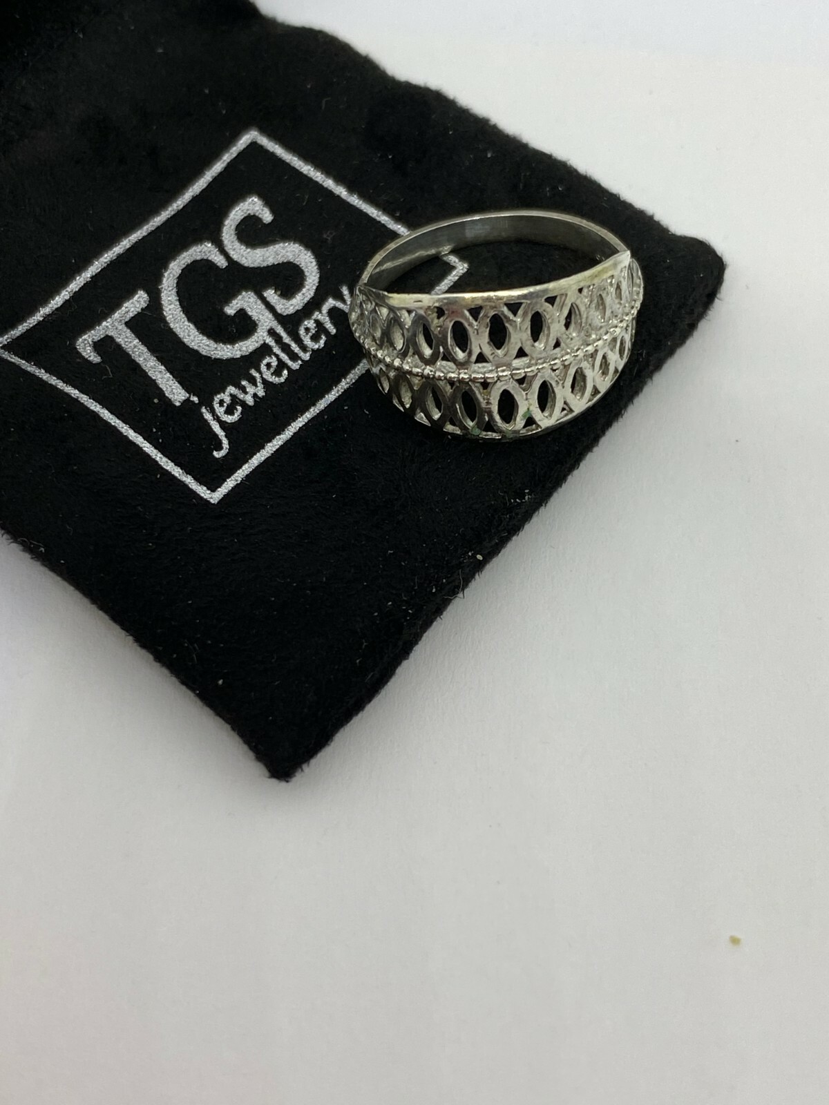 Solid Silver 925 Ladies Ring UK Handmade All Size Available+ gift box