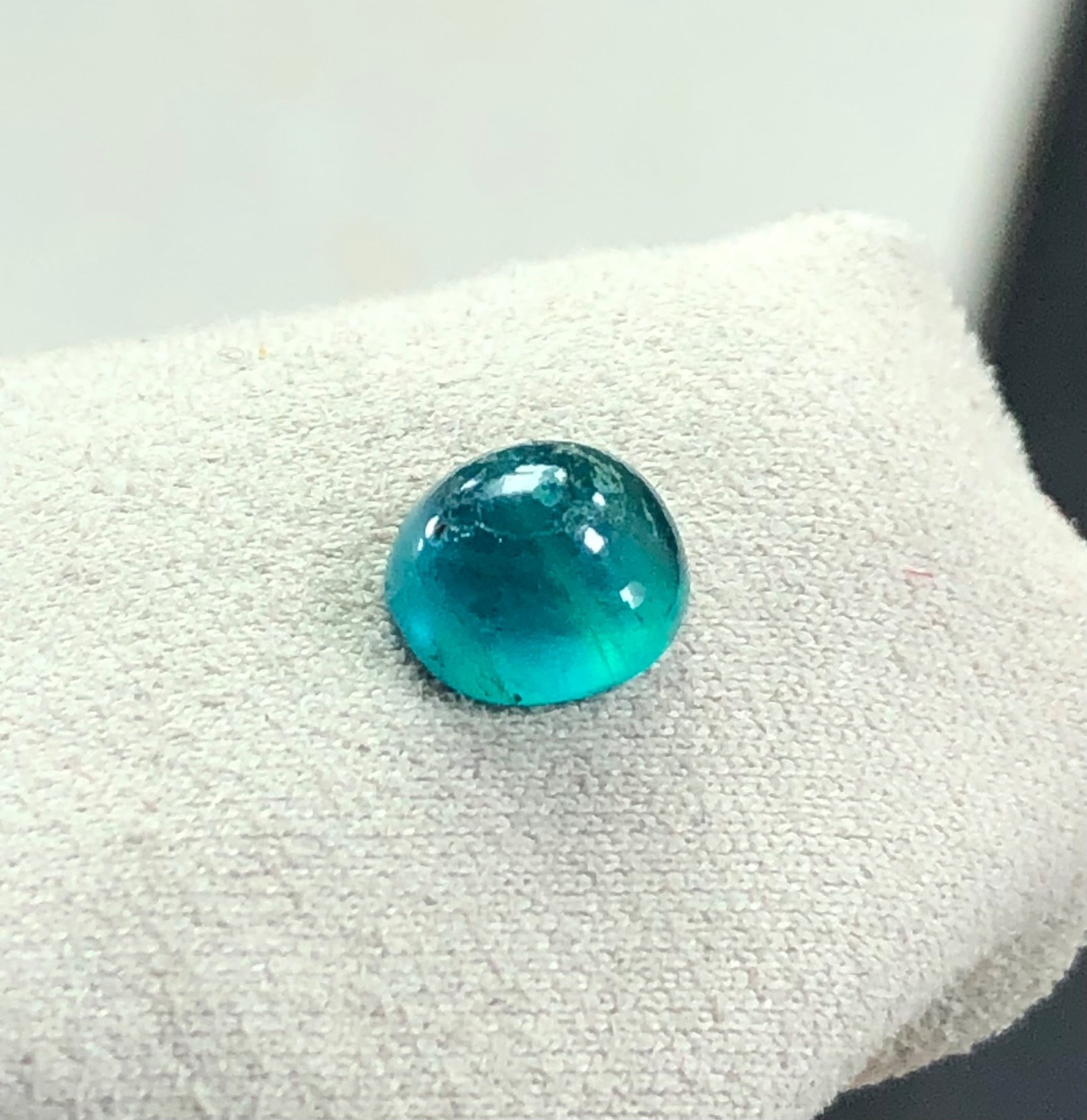 1.15 Carat Natural Bluish-Green Color Hauyne Cabochon (sodalite)