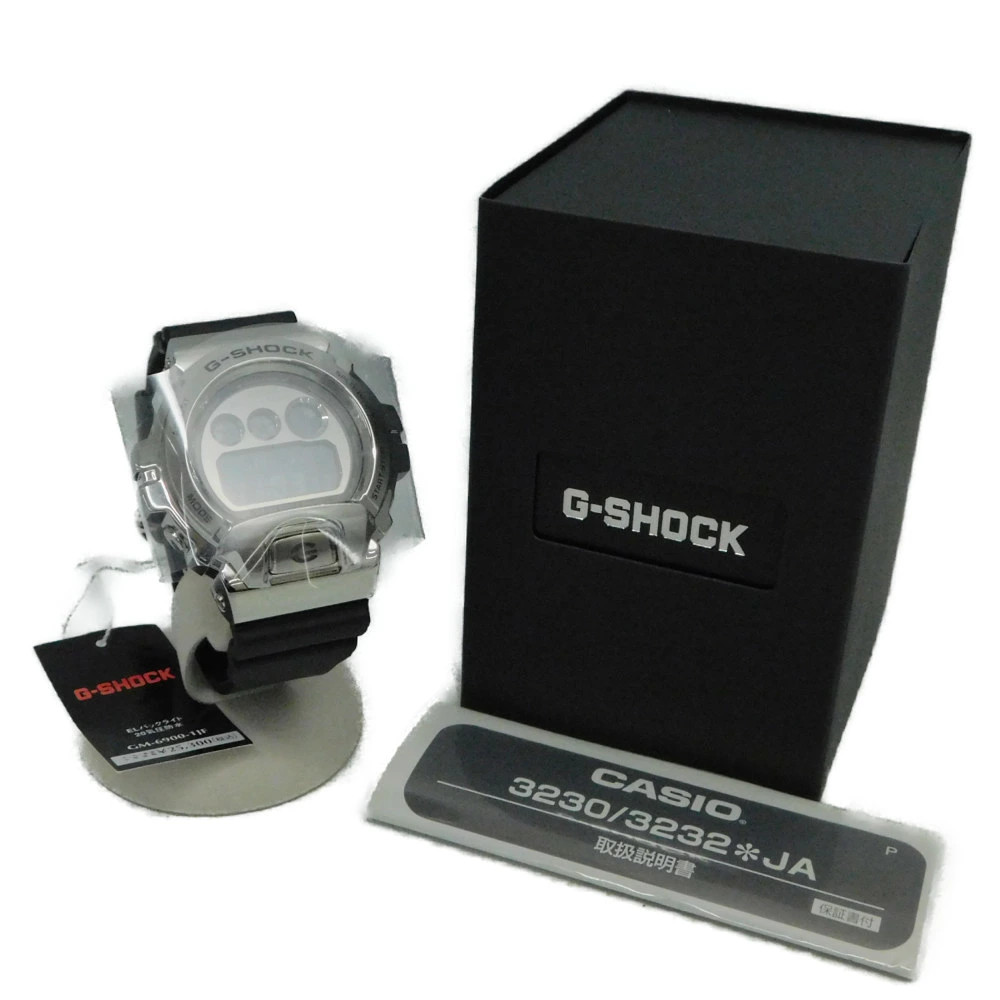 CASIO G SHOCK GM 6900 1AJF Quartz Battery Powered Digital Resin Stainless Steel
