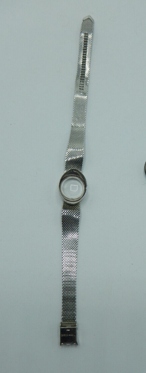 Watch HELZBERG VIP Ladies 17 Jewel Silver Tone Latin Wellsbro Wind Up 10K R.G.P.