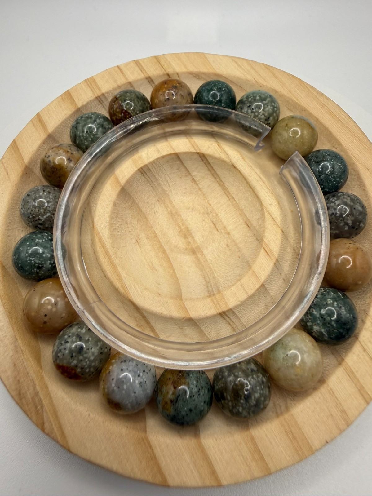 Natural Ocean Agate – 10mm – A12-1792