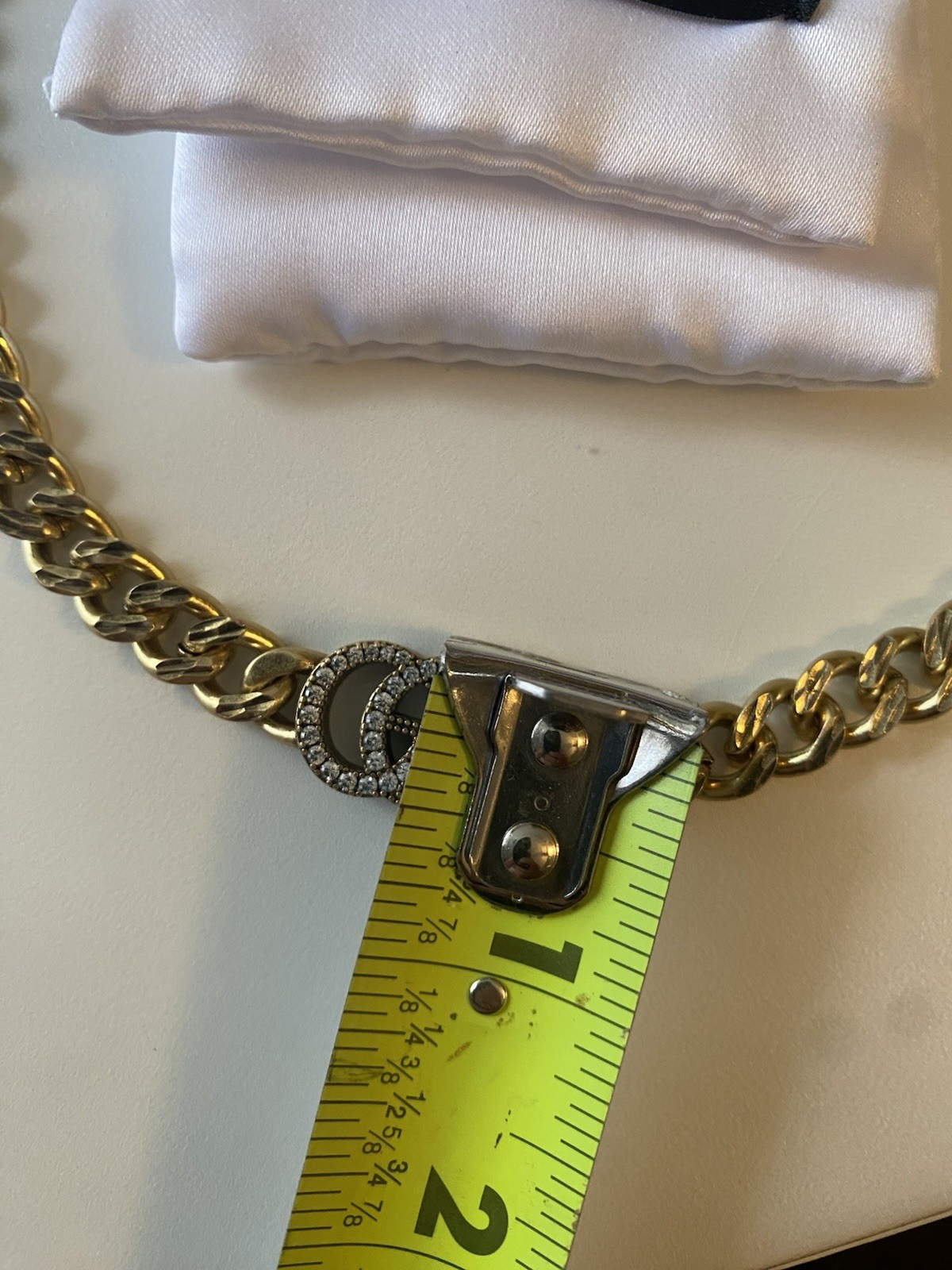 Gucci Signature Chain-Link Necklace/ GG-N-0053