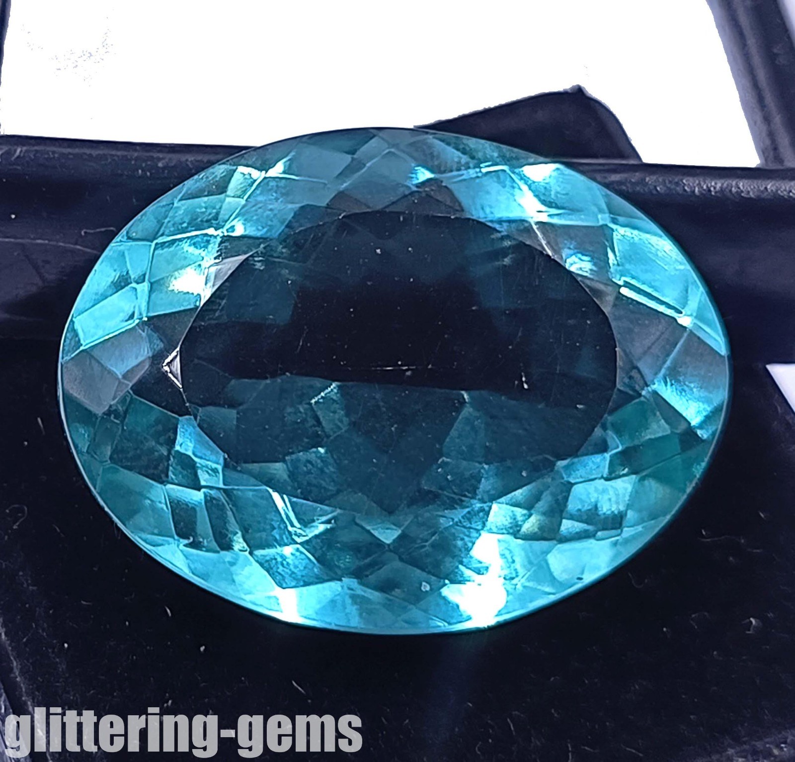 IGL Certified Natural Neon Paraiba Tourmaline – 40.95 Ct Oval Cut Gemstone 5DNA
