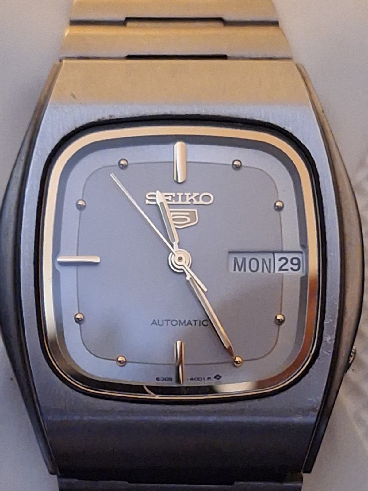 1970s TV Dial Seiko, Clean And Orginal, Arabic/English Day Variant.