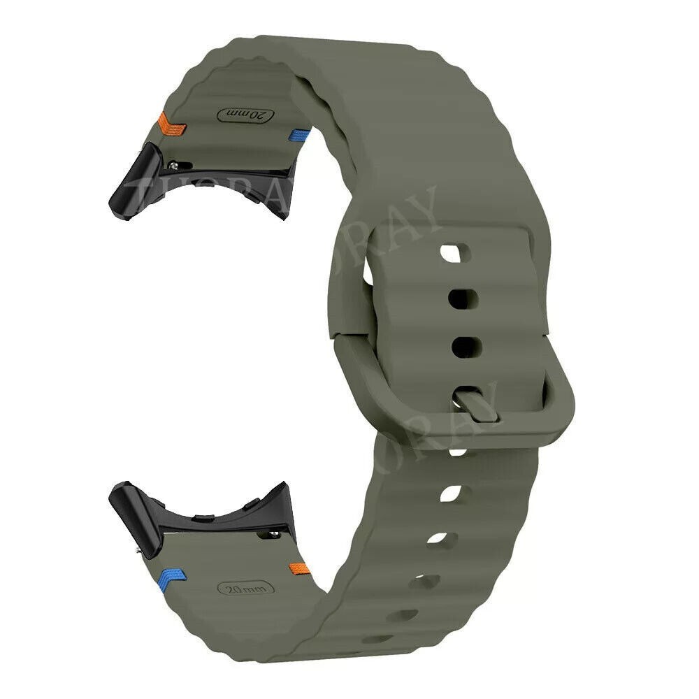 Silicone Sport Watch Band Strap For Google Pixel Watch/Watch 2/Watch 3 41mm 45mm