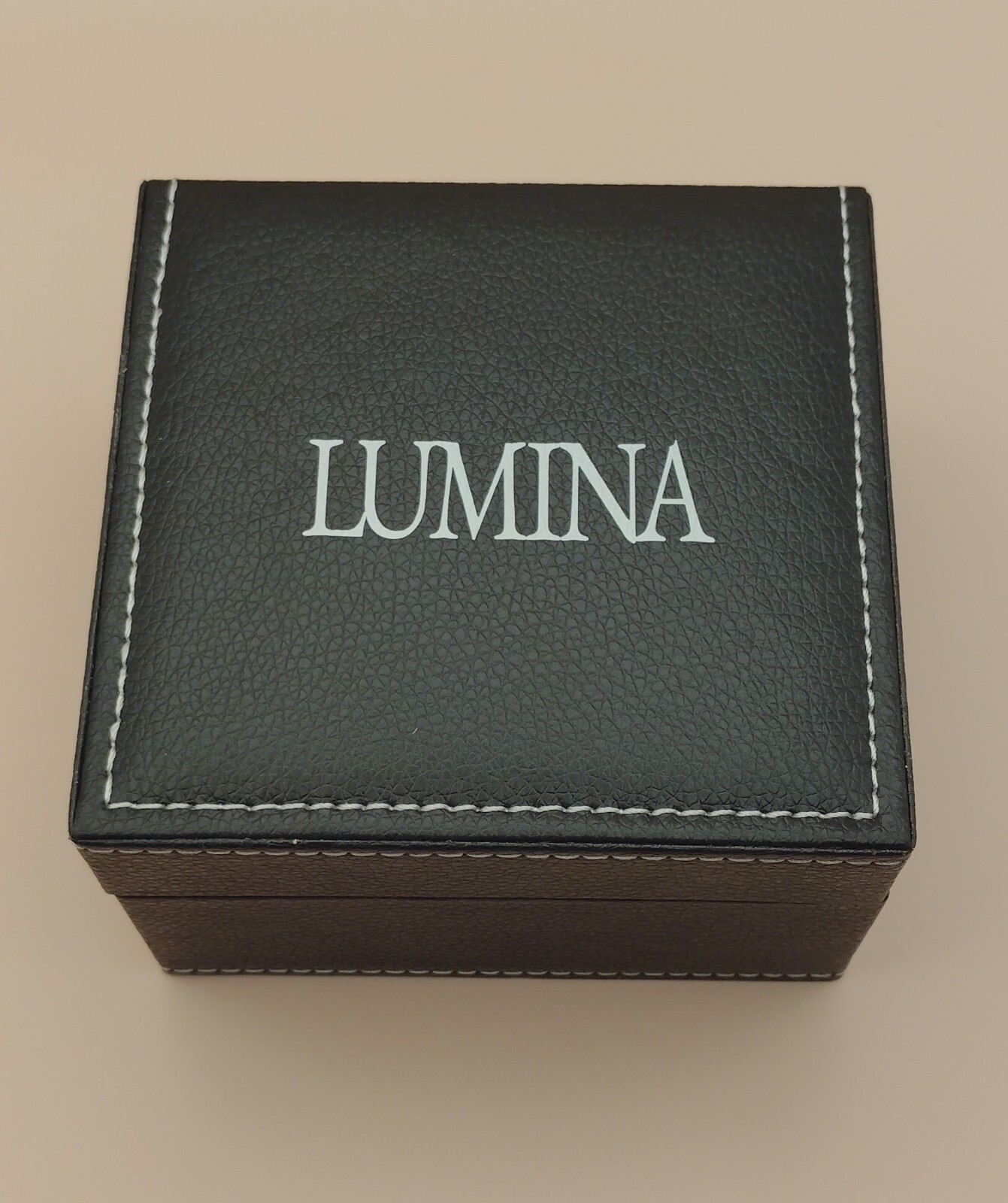 Lumina 40mm Automatic Casual Sport Watch 28,800 vph Sunburst Dial USA Rare.