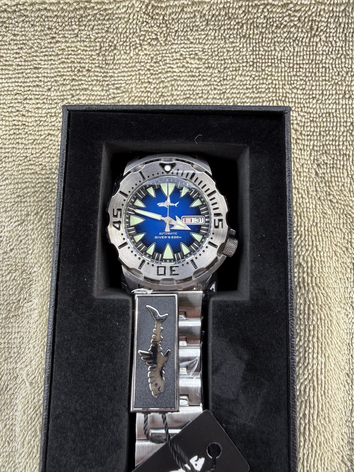 HEIMDALLR SHARKTOOTH MONSTER Blue Dial