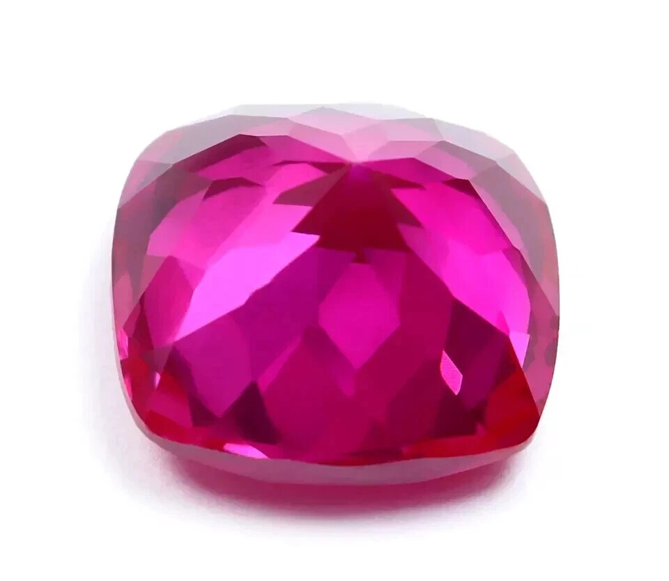 AGL Certified 8.65 Ct Natural Pink Sapphire Cushion Cut Loose Gemstone With Gift