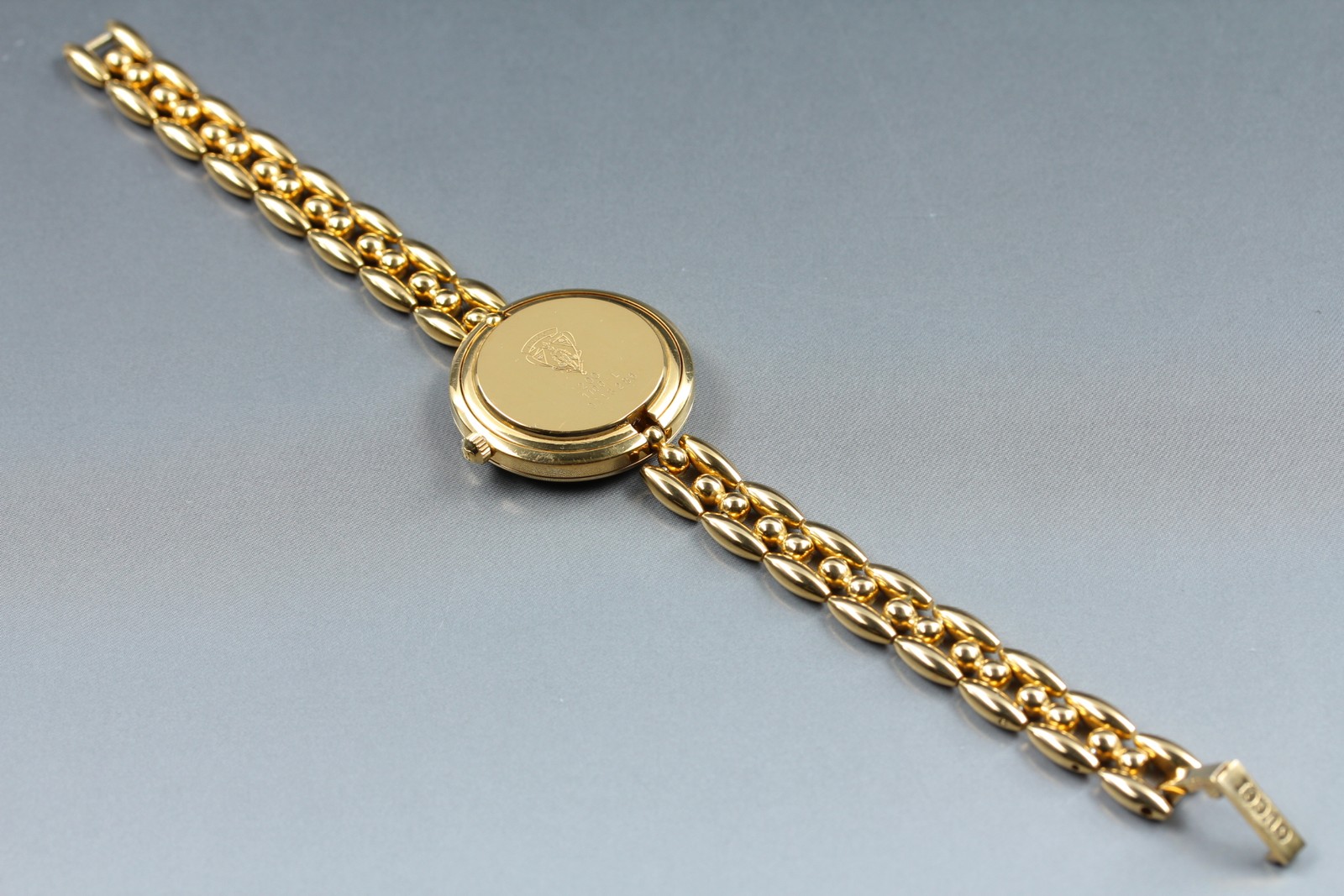 GUCCI Change Bezel 1100L 6 Colors 26mm Gold Quartz Women’s Watch w/Box Paper