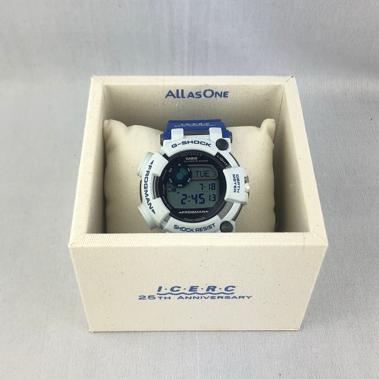 Casio G-Shock X Love The Sea and the Earth 2016 I.C.E.R.C Frogman GWF-D1000K-7