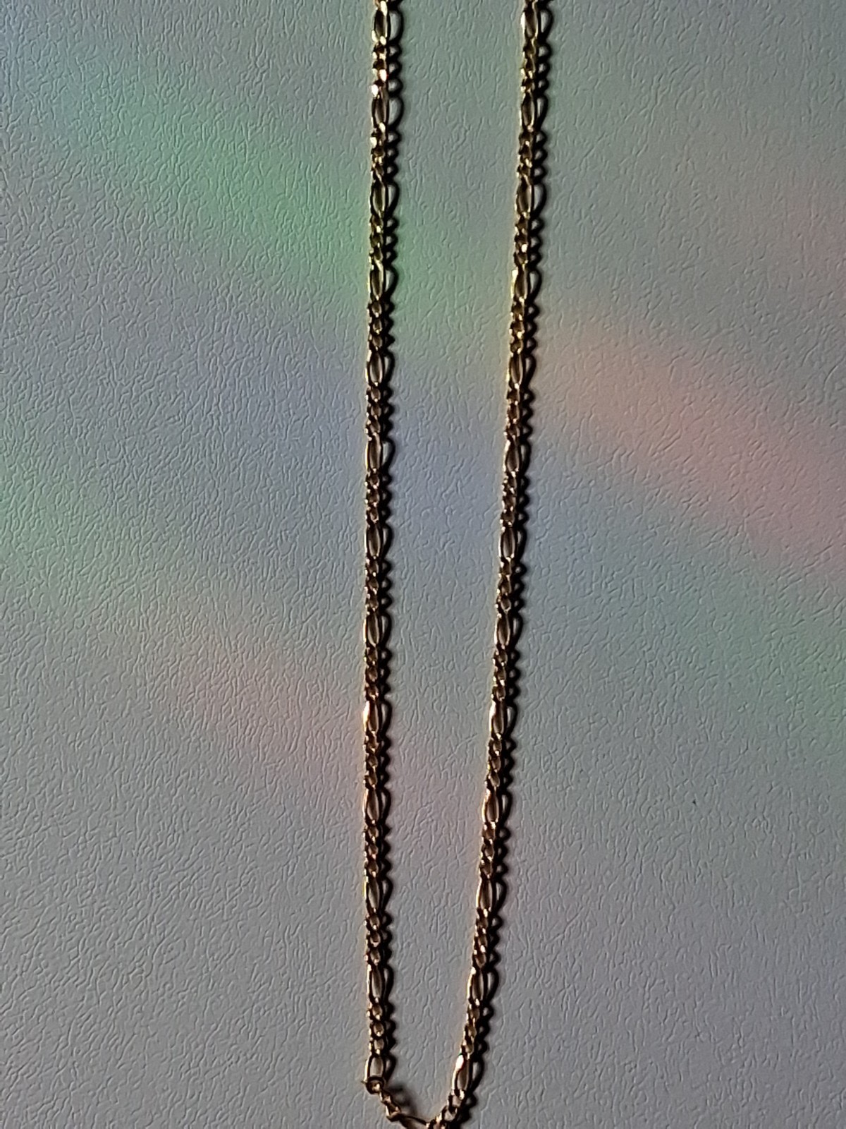 10k Yellow Gold Figaro Chain Necklace 2mm 20 inch, 2 MM, 1.6gram