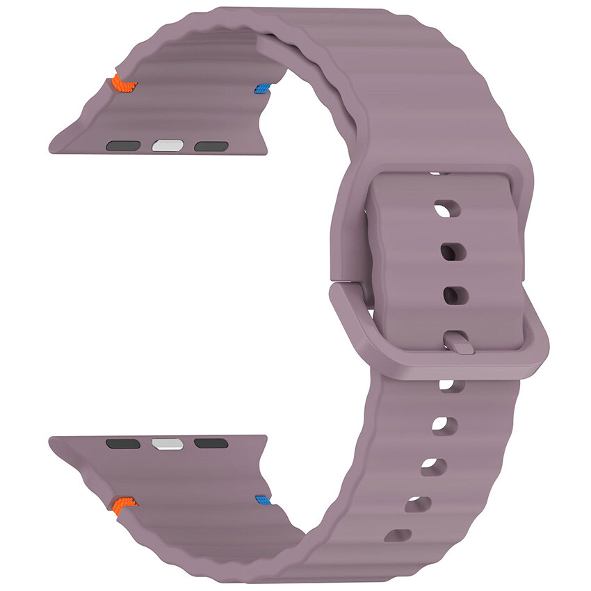 Silicone Watch Strap 42mm 44mm 45mm 49mm For iPhone Watch 1/2/3/4/5/6/7/SE/Ultra