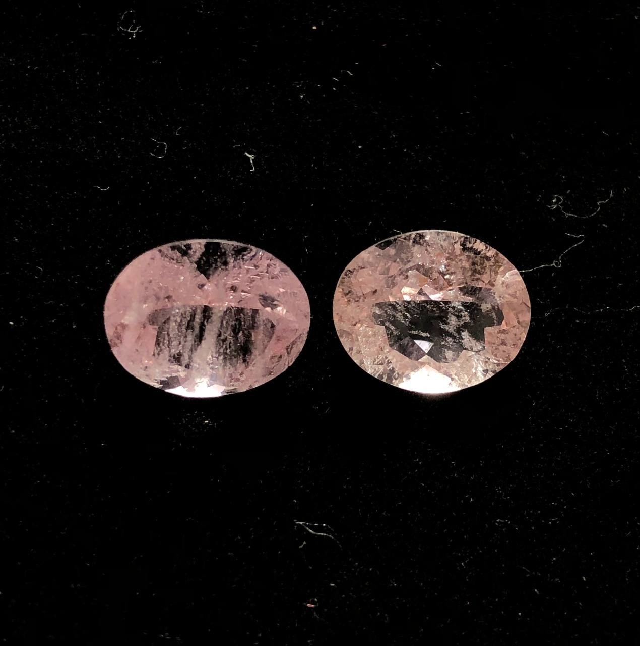 6.80Carat 100% Natural Pink Morganite Oval Faceted Gemstone 9x11x6mm From Africa