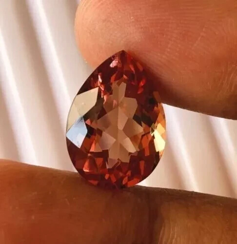 AAA 7 Color Changing Natural Zultanite 27.90 Ct. Turkish Pear Cut Loose Gemstone