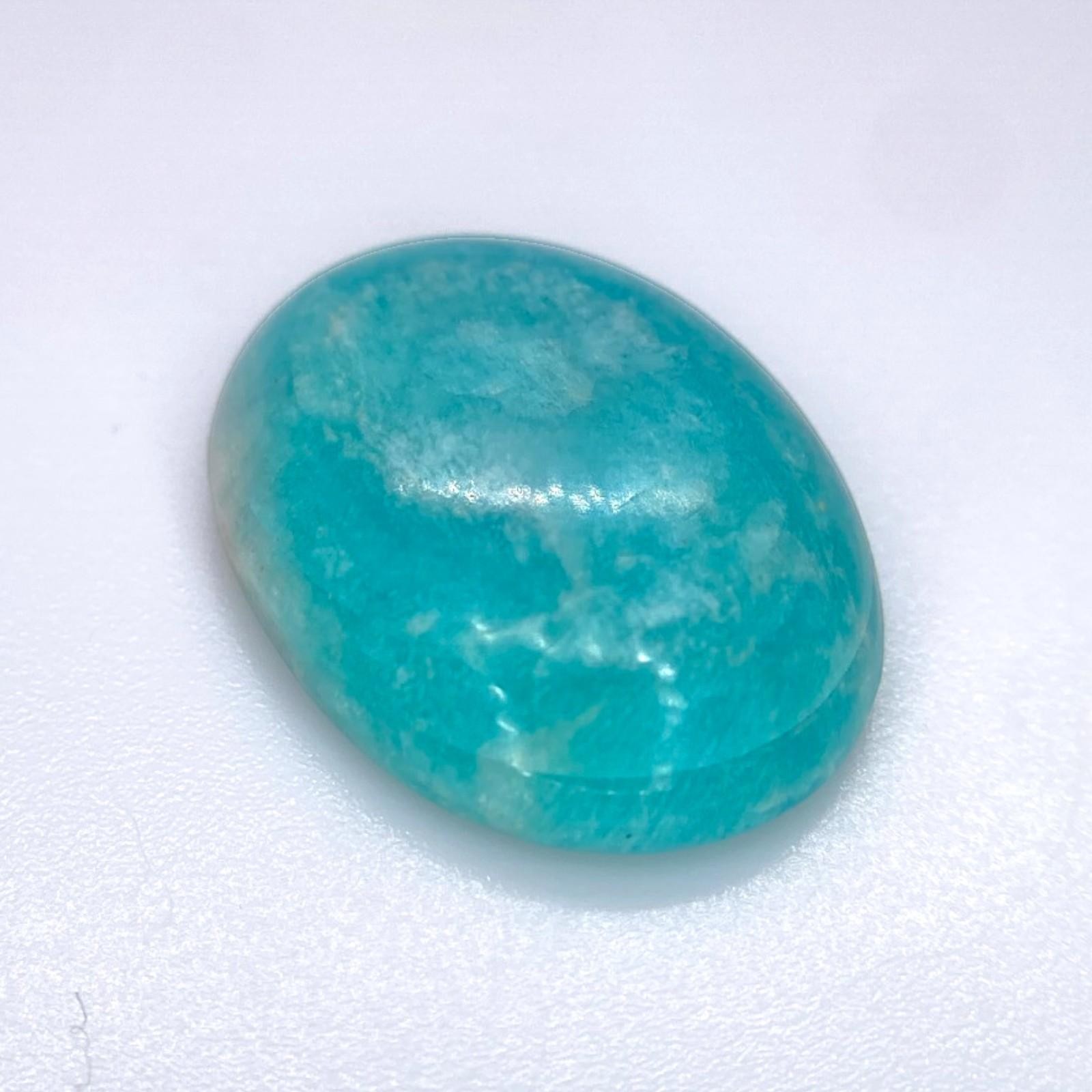 12.90 ct AMAZONITE – USA – Natural Rare Untreated Faceted – FREAKINGCAT