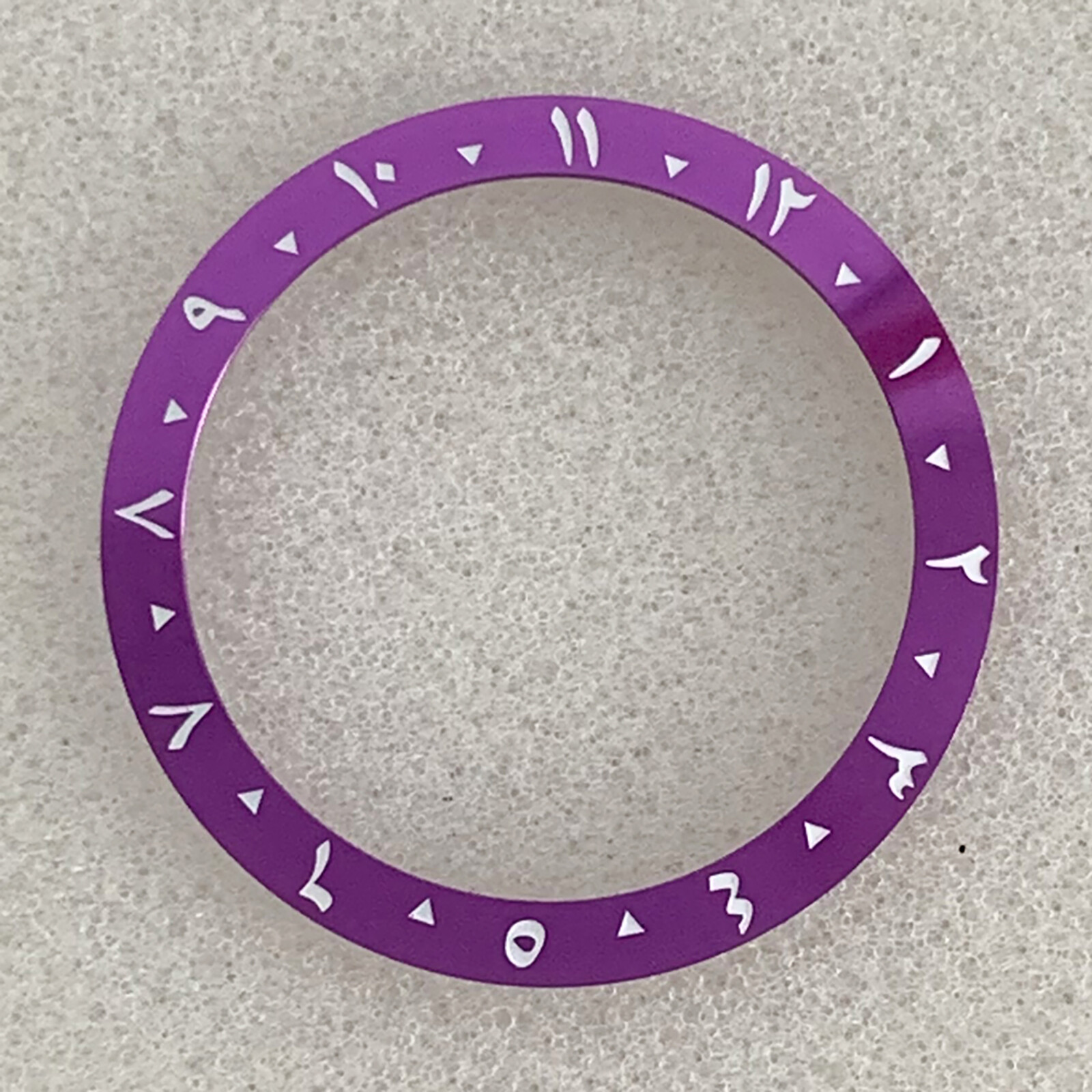 38mm*30.5mm Watch Bezel Insert For 40MM SUB GMT Watch Replacement Accessories