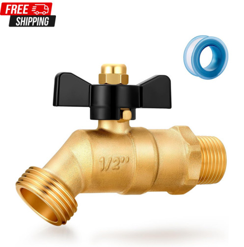 Full Flow Male outdoor-faucets Hose Bibb 3/4″ Male NPT inlet Connection with …