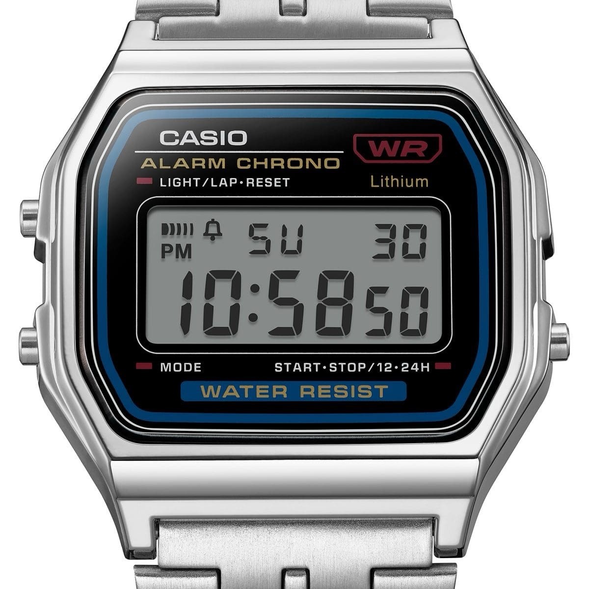CASIO Vintage Design A159WA-N1JH Made in Japan 7 Years Battery Life