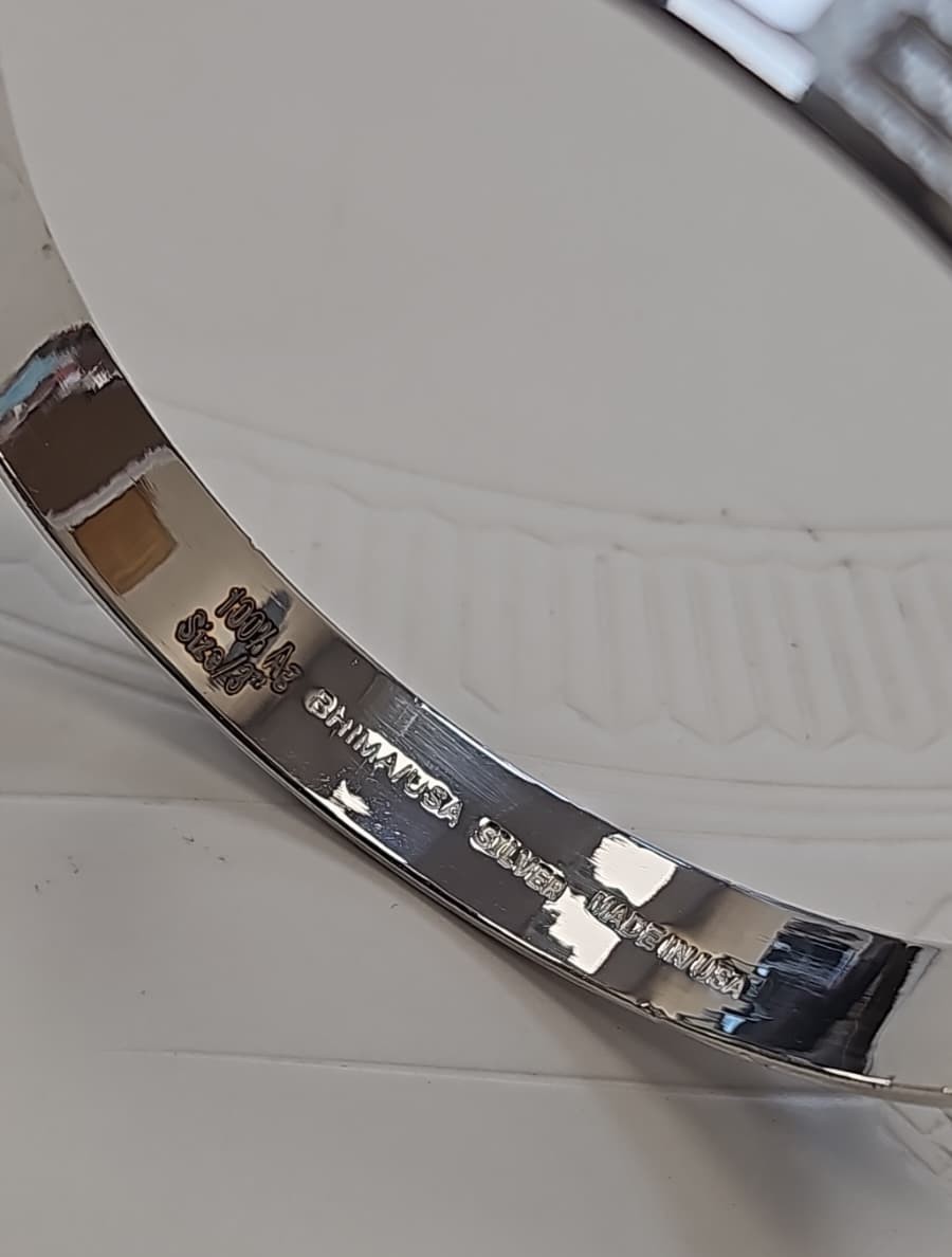 Punjabi Kada | 999 Pure Silver Sikh Bracelet | Personalized Men’s Kara