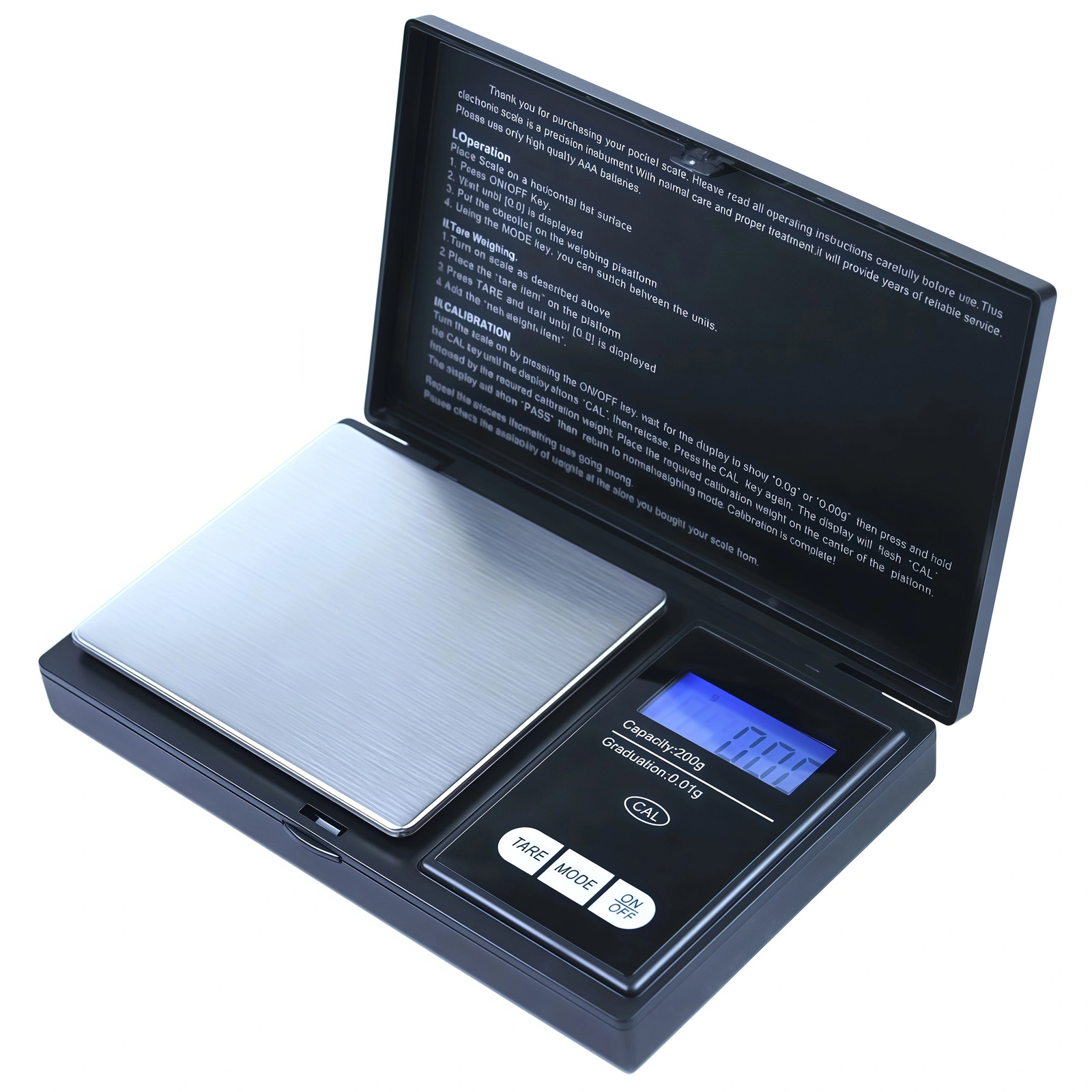 Pocket Digital Scale 200g x 0.01g Precise Gold Coin Jewelry Gram Balance Weight