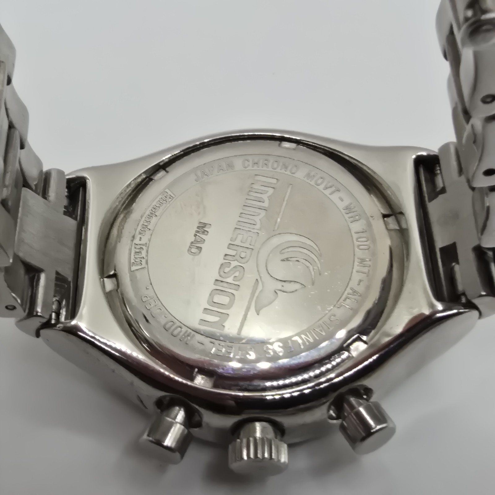 Immersion MAD Chronograph Men’s Watch Black Dial 43.5mm
