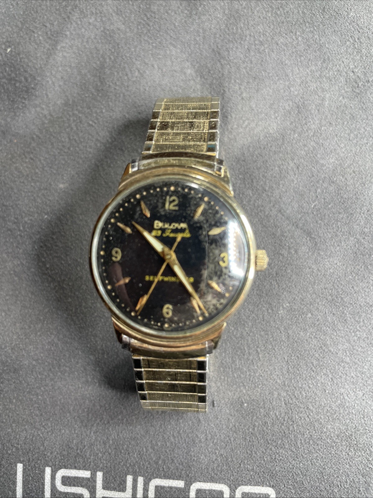 Bulova Men’s 23 Jewels Self-Winding 10kt RGP Watch